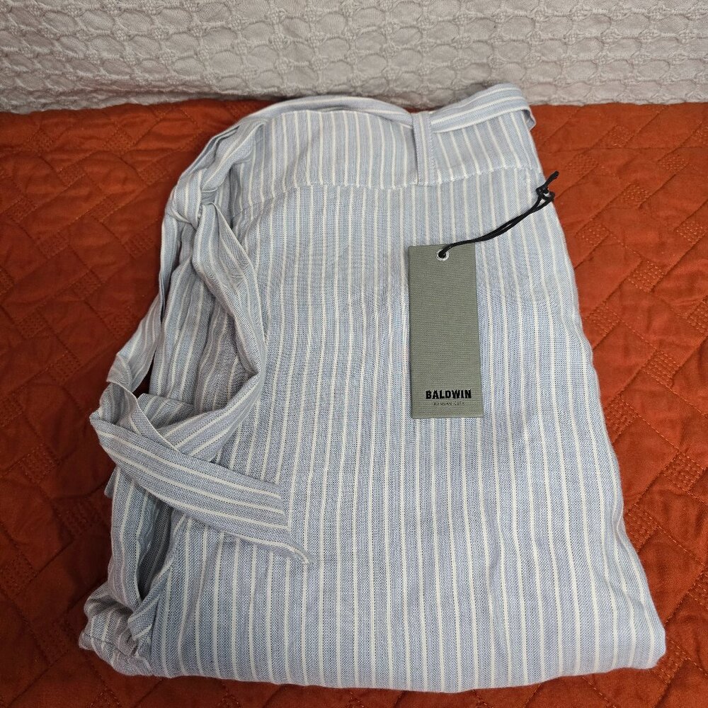 Baldwin Simone faded stripe pant